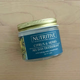 ALL DAY DEODORANT with Baking Soda | Glass Jar