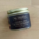 ALL DAY DEODORANT with Baking Soda | Glass Jar