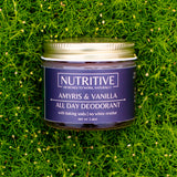 ALL DAY DEODORANT with Baking Soda | Glass Jar