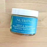MINERAL TOOTHPASTE - Glass Jar