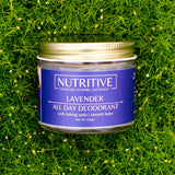 ALL DAY DEODORANT with Baking Soda | Glass Jar